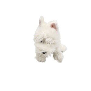 Vintage Build a Bear White Scottish dog Plush